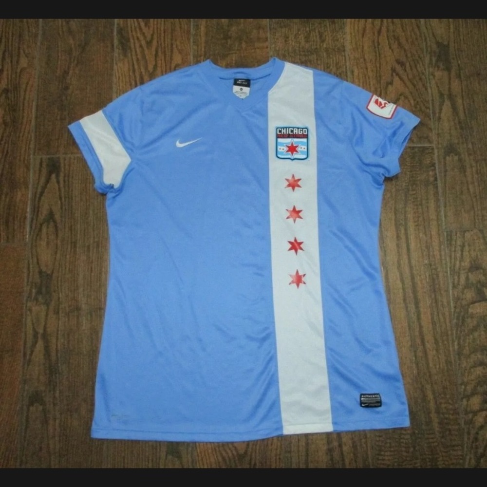 Chicago Red Stars NWSL Nike Dri-Fit Soccer Jersey